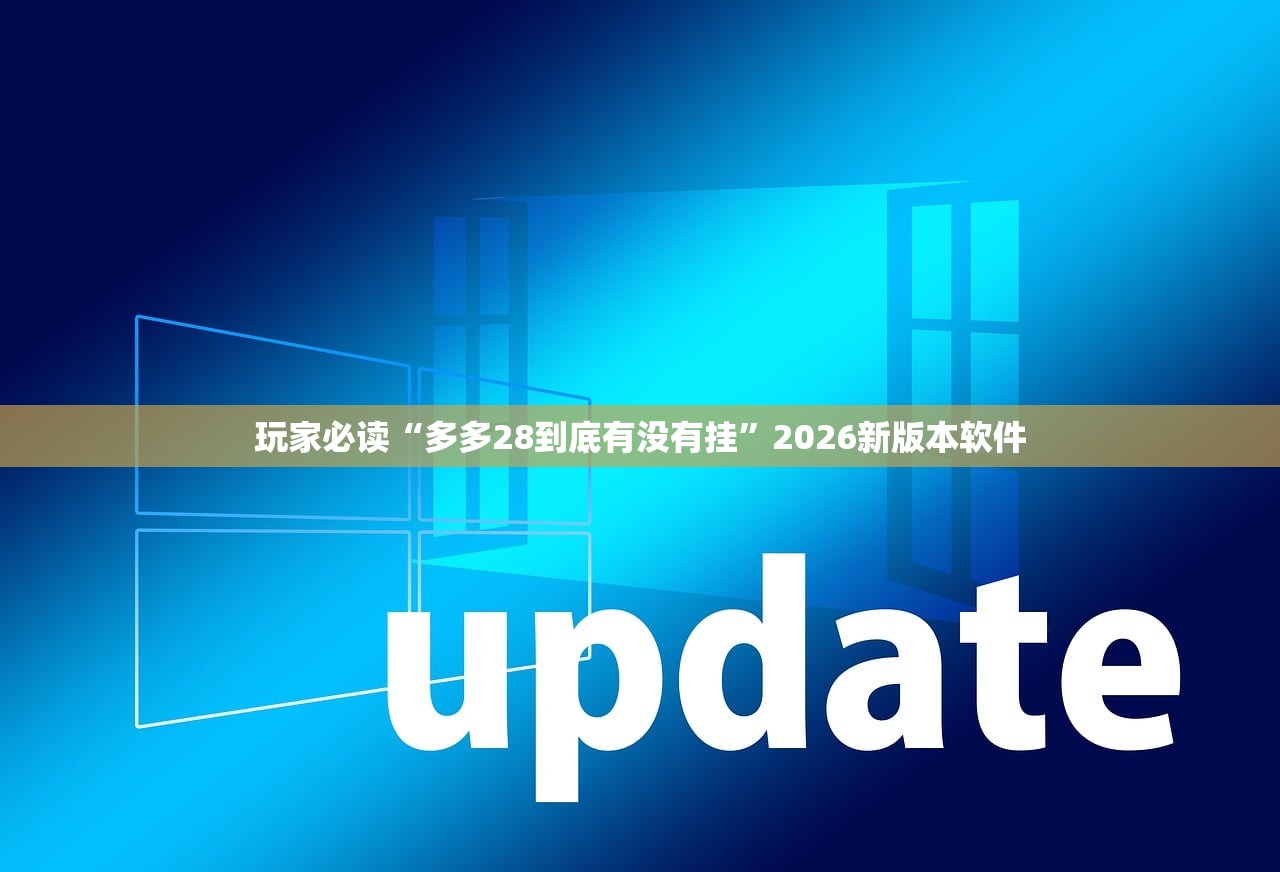 玩家必读“多多28到底有没有挂”2026新版本软件