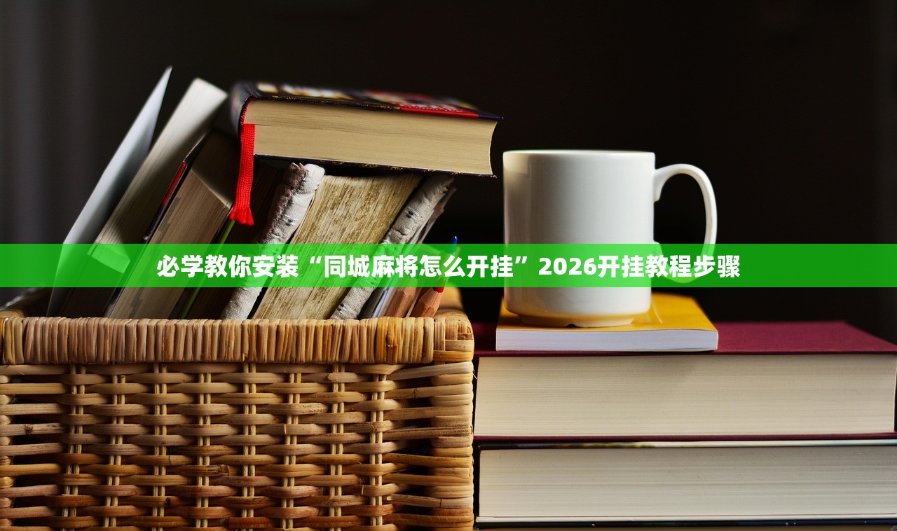 必学教你安装“同城麻将怎么开挂	”2026开挂教程步骤