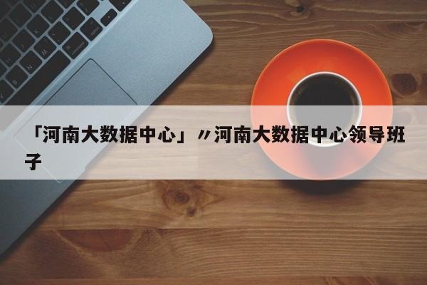 「河南大数据中心」〃河南大数据中心领导班子