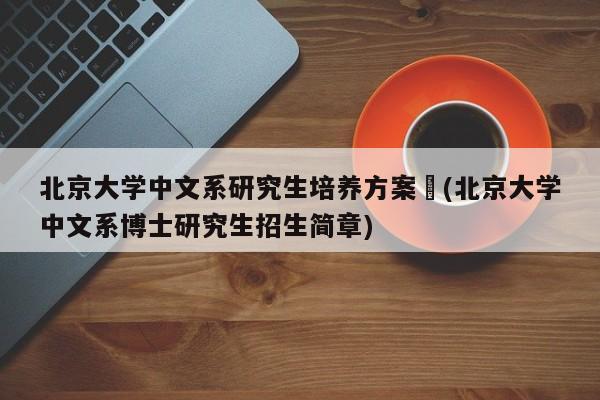 北京大学中文系研究生培养方案︰(北京大学中文系博士研究生招生简章)
